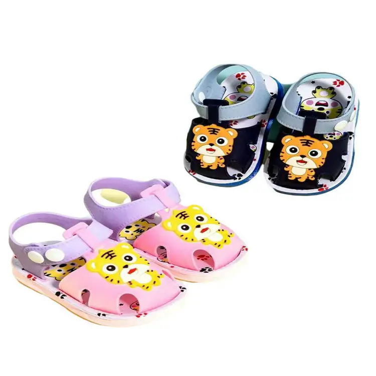 0.96 Dollar Model ML008 Ready Ship PVC Material Baby Kids Sandals Shoes With All Colors