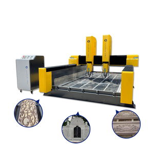 Высокоэффективный Atc Cnc Каменный маршрутизатор 4 оси гранитный камень гравировальный станок с поворотным столом для 3d дизайна и резьбы по колонне - Product Image 4