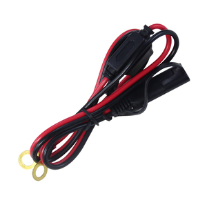 Araba pil şarj için 12 Volt 2 Pin açık fiş güç kablosu hızlı kes Sae konnektörleri - Product Image 1
