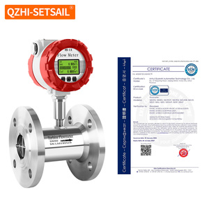 Turbine Flowmeter Liquid Water Tap <strong>Flow</strong> Meters SS304 316L Digital Display 4-20mA RS485 <strong>Pulse</strong> Equivalent <strong>Output</strong> <strong>Flow</strong> <strong>Sensor</strong> - Product Image 4