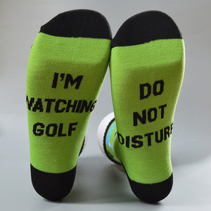 Wholesale <strong>OEM</strong> Logo Custom Golf <strong>Socks</strong> Novelty Crew Dress <strong>Socks</strong> Patterned Custom Novelty <strong>Socks</strong> - Product Image 6