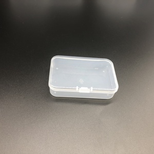 迷你方形塑料透明容器工具箱适用于小型产品 - Product Image 2