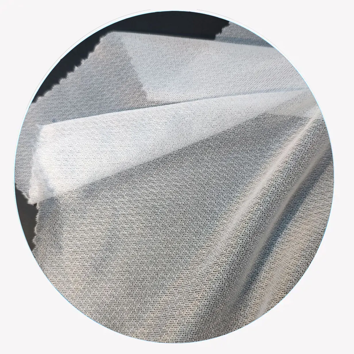 Woven fusible interlining stretch fusing circular knitted interlining