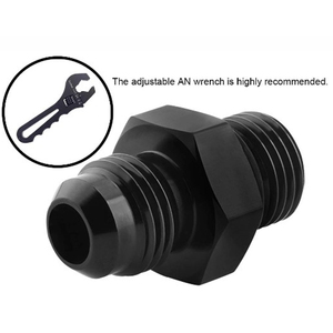 Aluminium Racing Car Fuel Line <strong>Hose</strong> Fitting Male Adapter ORB to AN4/AN6/<strong>AN8</strong>/AN10/AN12 with W/ O-Ring - Product Image 6