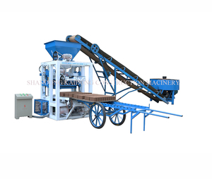 Kaidong QT4-23A Sale Semi-<strong>automatic</strong> <strong>Block</strong> Making Concrete Hollow Solid Interlocking Brick Making <strong>Machine</strong> <strong>Line</strong> Manufacturer - Product Image 1