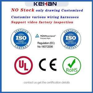 Özel 2.5mm Pitch kadın Pa66 tel bağlayıcı 2-10way JST XH 2.5 kablo demeti montaj kablolama uygulamaları için 3 4 Pin ile - Product Image 4