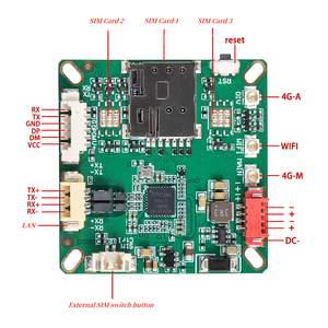 4G Wireless SIM Modul Modem LTE WiFi Board mit LAN USB TTL - Product Image 5
