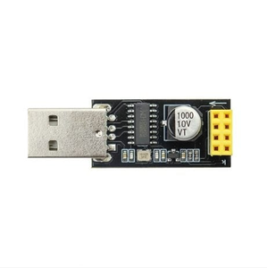 CH340G çipli ESP-01 WiFi modülü için UART/ESP8266 adaptör programcısına USB