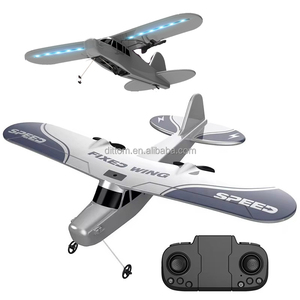 <strong>Cessna</strong> TY9 Rc Fixed Wing Flying Glider Plane Model 2.4G 2.5Ch Rc EPP Foam Airplane Glider <strong>Toy</strong> with LED Lights - Product Image 1