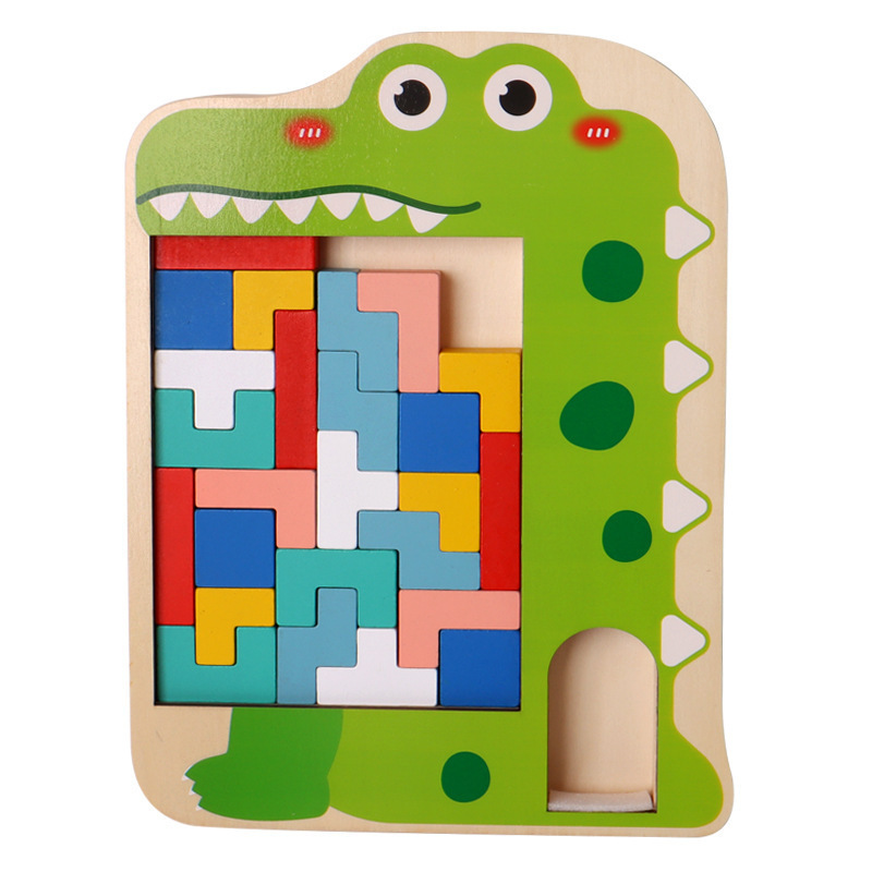 Tétris crocodile
