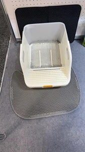 סיטונאי מחיר זול חתול תיבת litter חתול גדול תיבת אשפה חתולים