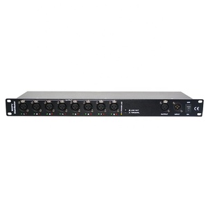 Eight-<strong>Way</strong> Distributor <strong>8</strong>-Channel Output <strong>DMX</strong> 512 Signal Stage Light Splitter Amplifier with Remote <strong>Control</strong> - Product Image 3