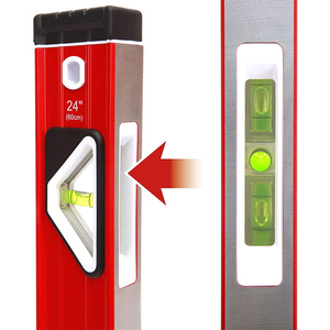 廉价迷你柔性铝测量标尺水平仪高精度200 250 300毫米主仪器测量 - Product Image 6