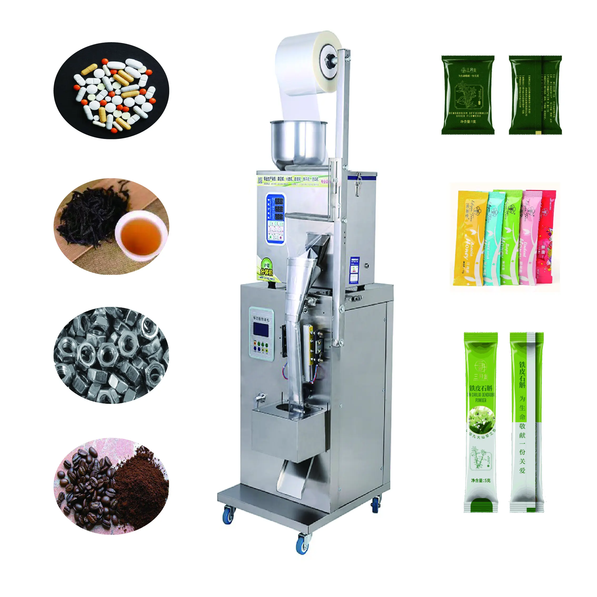 automatic chilli spices powder sachet filling packing machine automatic coffee packing tea bag packing