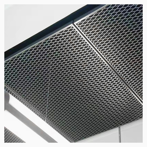 4Ft x 8Ft decorativo in alluminio maglia metallica griglia per finestra rete per insetti filo espanso tecnica di taglio perforata inclusa - Product Image 1