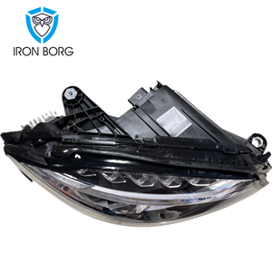 Mercedes-benz c-class 2015-2018 için W205 C43 C300 C63 C63 AMG LED sol sürücü yan LED far orijinal abd