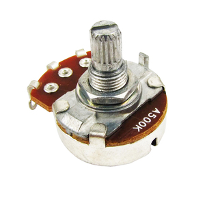 15mm 18mm Handle <strong>Guitar</strong> Potentiometer Amp Audio <strong>Pots</strong> A500K B500K A250K B250K OHM <strong>Guitar</strong> <strong>Pots</strong> for Electric <strong>Guitar</strong> Replacement