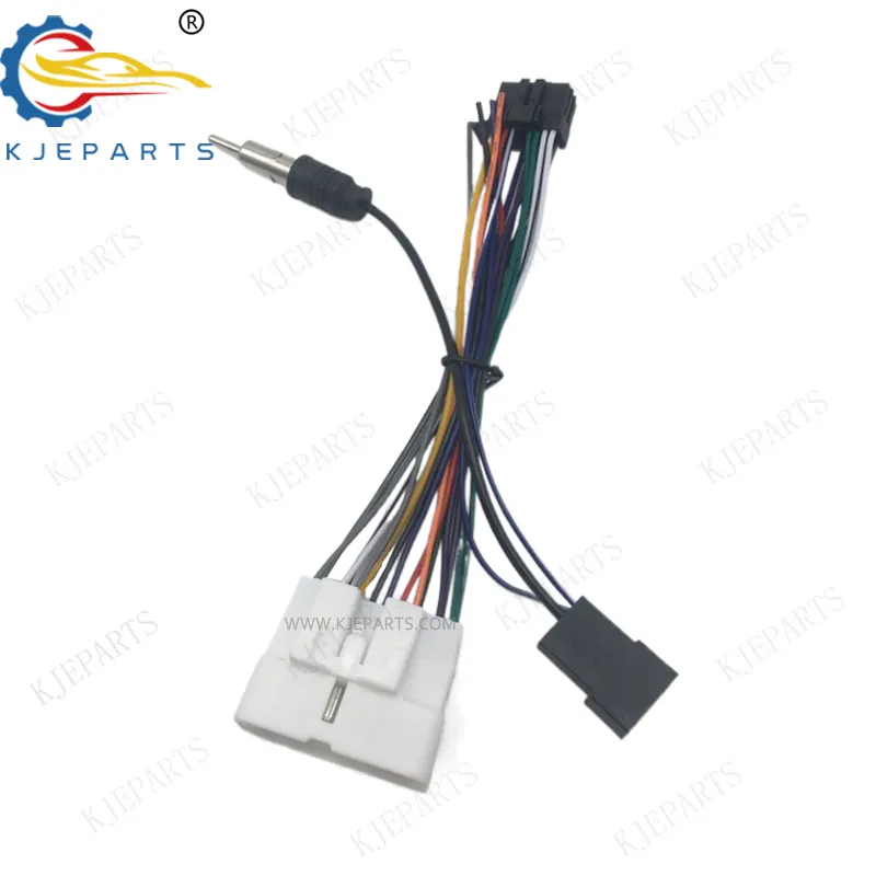 Cable de alimentación de coche del mercado de accesorios de Japón, adaptador de 16 Pines, arnés de cableado completo de Audio para coche ISUZUs D-MAXs