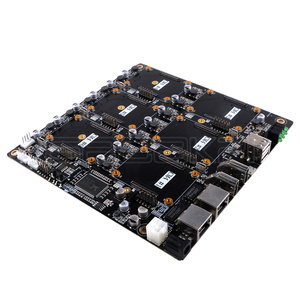 DeskPi Super6C lampone Pi CM4/CM5 Cluster Mini-ITX Board 6 RPI CM4/CM5 supportato con Kit guscio in metallo - Product Image 1