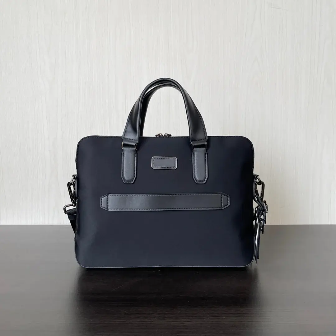 Logo Harrison Men's Ballistic Nylon Work Bag Briefcase Handbag Shoulder Bag Business Bag Computer Bag 6602016D