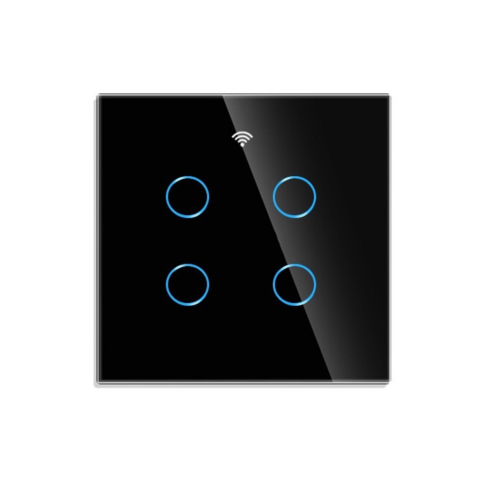 Zigbee - Noir 4 Boutons