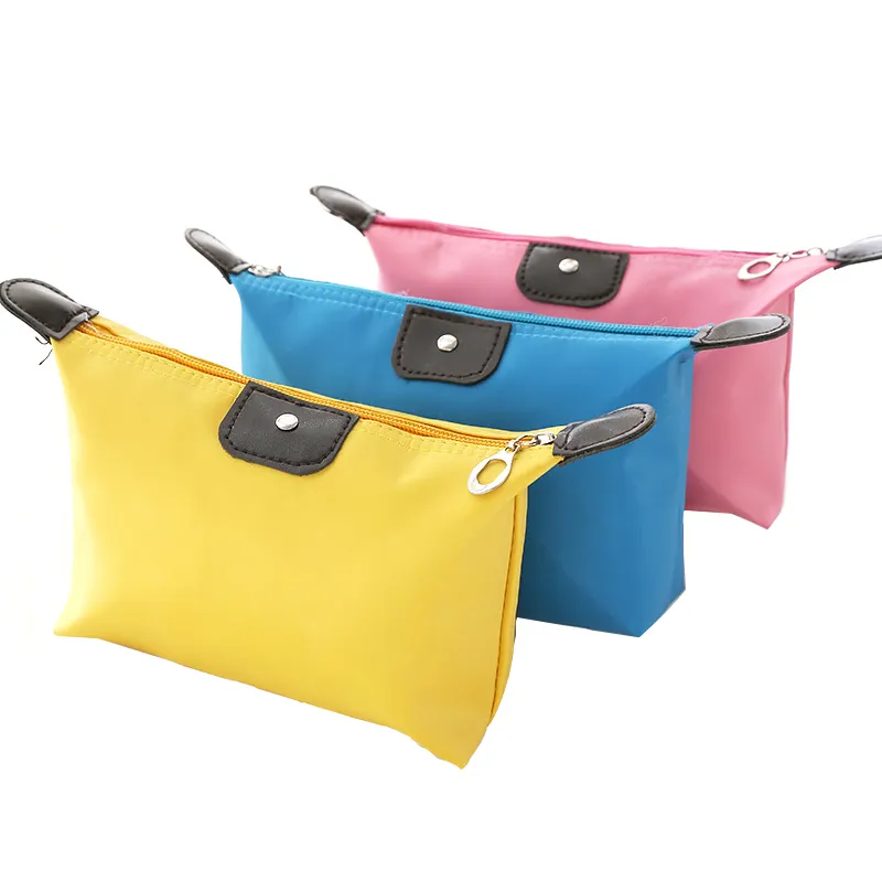 PAXDUN promozione borsa da trucco pieghevole impermeabile femminile a buon mercato gnocchi borsa cosmetica da toeletta con cerniera
