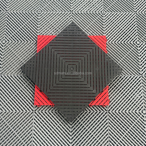 Khuyến mãi mới Interlock nhà để xe sàn nhiều màu gạch Modular nhà để xe sàn xe hiển thị phòng gạch lát sàn - Product Image 3