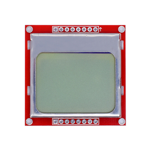 LCD-Modul-Display-Monitor weißer Hintergrundlicht-Adapter PCB 84*48 Nokia 5110 Bildschirm
