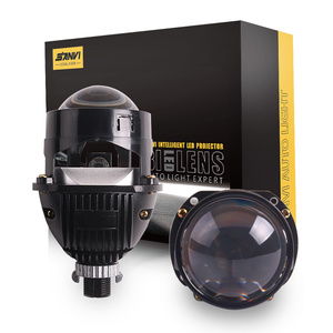 Sanvi s14 2.5 inç 47w düşük yüksek ışın bi led projektör lens h4 h7 araba modifikasyon aydınlatma - Product Image 1