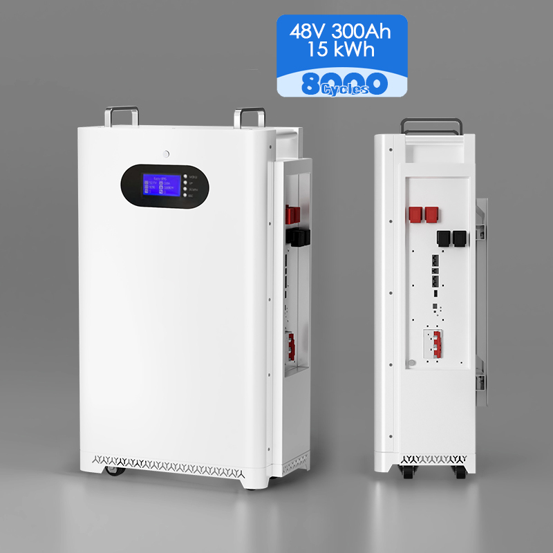 51.2V 300Ah 15.3kwh button LCD