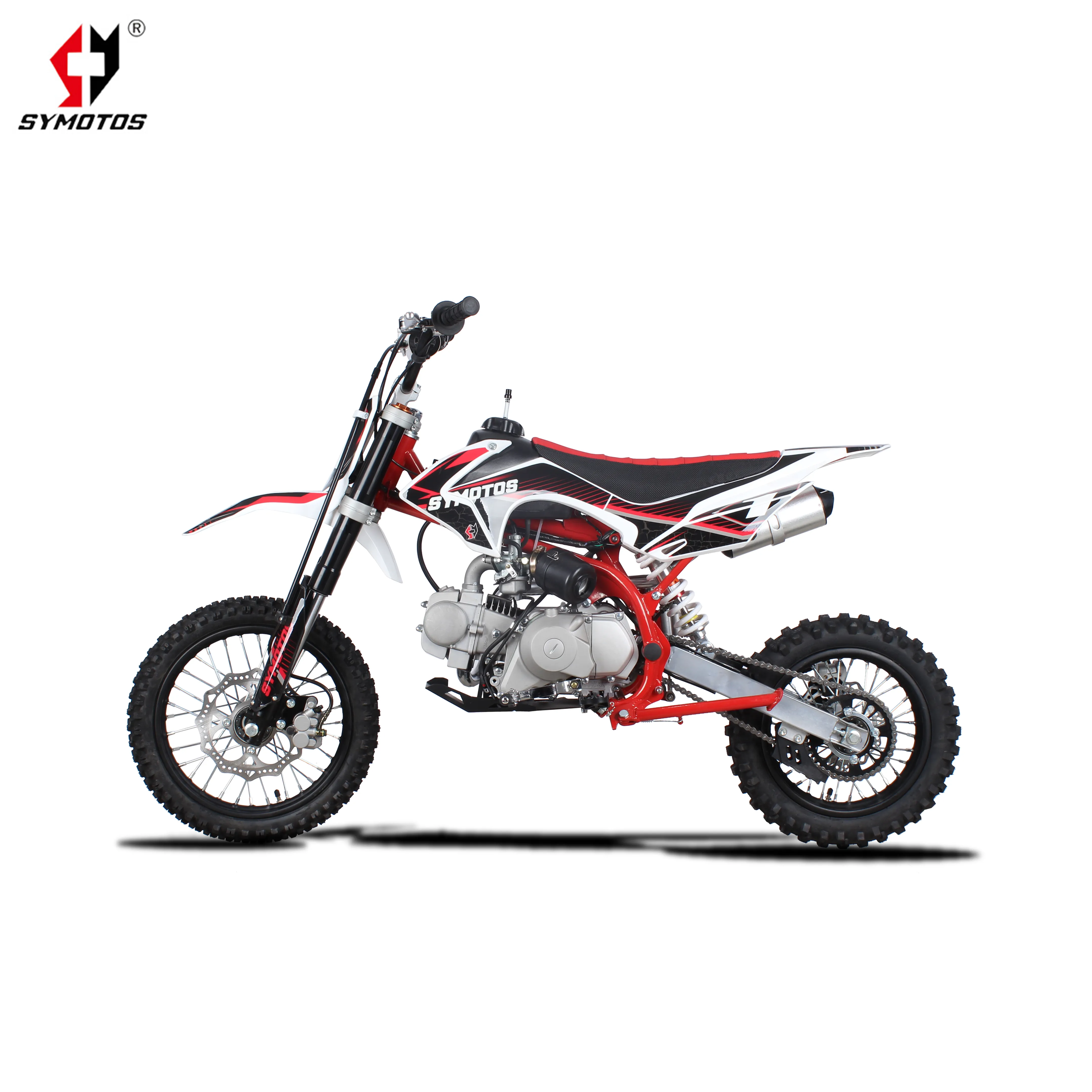 Symotos C2S 14/12 Pitbike Sepeda Motor Trail, Sepeda Motor Trail 140cc 4 Dudukan Yx 125cc untuk Remaja Sepeda Motor