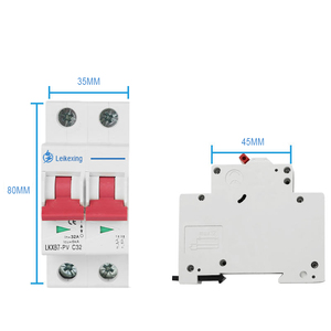 Pv L7 Interruptor Dc Disyuntor 2P 4P 500V 1000V De 6A 16A 32A 40A 63A Disyuntor de CC para paneles solares - Product Image 2