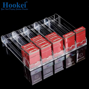 Hochwertiges Autofeed Retail Spring Automatisches Getränk Push Slide Bottle Pusher <span class=keywords><strong>System</strong></span> Feder belasteter Dosen-Getränkeregal-Drücker