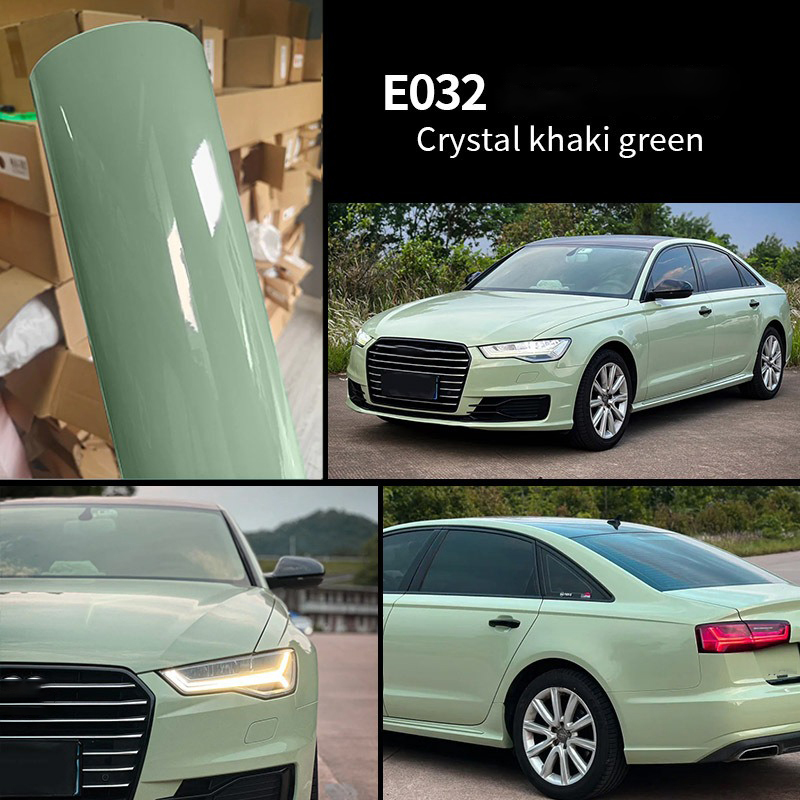 PET Cristal vert kaki