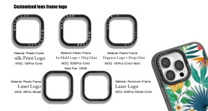 כיסוי טלפון עם הדפסה בהתאמה אישית של עיצובים גרפיים, פלטת PC ניתקת, כיסוי טלפון מגנטי עם שכבה ניתקת לאייפון 17 פרו - Product Image 6