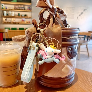 Cho Sanrio Unicorn Phim Hoạt Hình Silicone Carabiner Keychain Dễ Thương <span class=keywords><strong>Hello</strong></span> <span class=keywords><strong>Kitty</strong></span> Trường Túi Mặt Dây Chuyền Búp Bê Kẽm Hợp Kim Clip Món Quà Nhỏ - Product Image 5