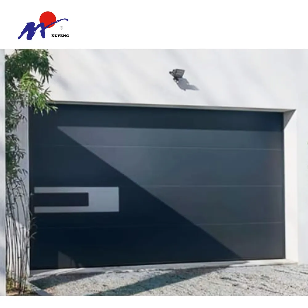 Painel inteligente moderno de fabricação automática de portão, portas seccionais residenciais para casas