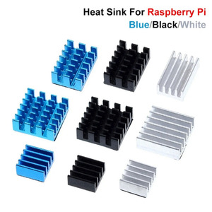 Para Raspberry Pi 4 disipador de calor 3 uds Raspberry Pi 4B disipador de calor de aluminio radiador Kit de refrigeración enfriador para Raspberry Pi 4 Modelo B - Product Image 1