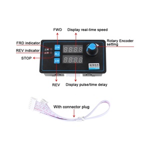 4257 Controller del motore passo-passo Set angolo di impulso in avanti e indietro modulo di regolazione della velocità PLC programmabile - Product Image 3
