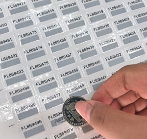 Наклейка на клейкую этикетку с серийным номером - Product Image 5