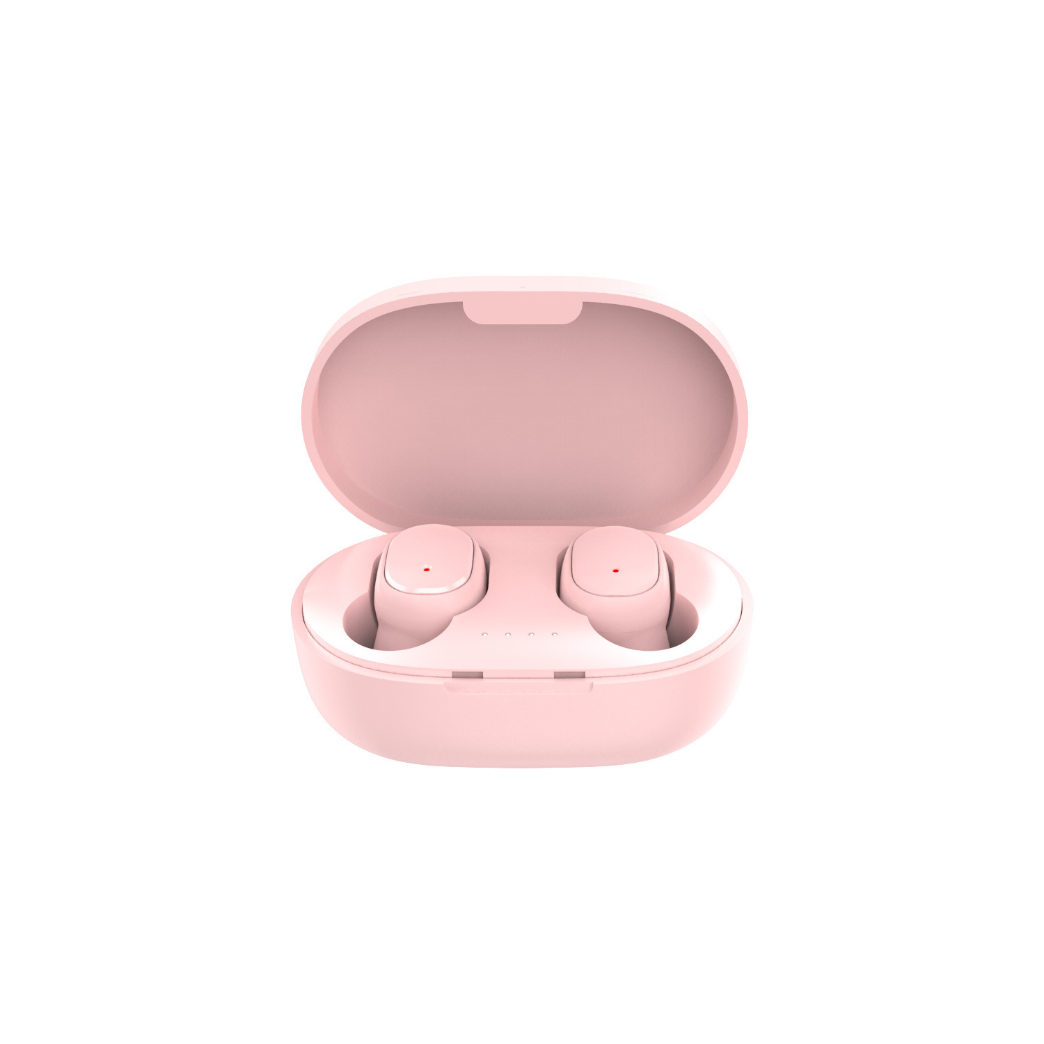 Auriculares bluetooth A6s rosa
