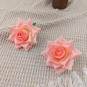 Simulation Angle Rose Head Hair <strong>Flower</strong> Headband Diy Material Headwear Hair Accessories Simulation <strong>Flower</strong> Silk <strong>Flowers</strong> - Product Image 2