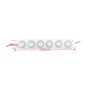 SMD2835 3030 DC12V RGB tam renkli LED enjeksiyon modül lamba açık DC 12V RGB 6Leds 3W LED modülleri reklam tabela için - Product Image 3