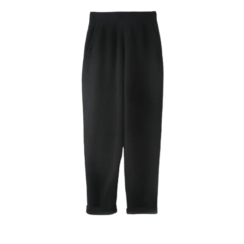 Wholesale Fashion Trackpants Sweatpants Custom Pants Plain Fleece Nude Sweat Jogger Men Seven pin thick four flat pants