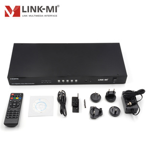 Controlador de pared de vídeo 4K 2X2 con entradas USB HDMI compatible con 1X4 4X1 personalizado 3X3 4X4 5X5 6X6... y Cascada máx. 10x10 - Product Image 6