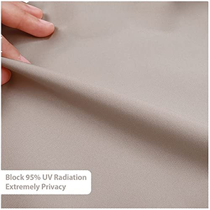 3ftx10ft กันสาดกันน้ำขนาด0.9x3ม. 100% กันสาดโพลีเอสเตอร์สำหรับสนามหญ้าที่บังแดดผ้าคลุมรั้วกั้นความเป็นส่วนตัว - Product Image 4
