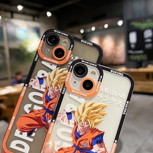 Cartoon Dragonball Silicone Printing Mobile Phone Case for iPhone 16 15 14 13 12 11 Pro Max Mini One Piece Shockproof Back <strong>Cover</strong> - Product Image 4