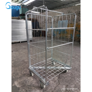 Özelleştirilmiş fabrika metal çelik Z tarzı arabası kafes ağır istiflenebilir konteynerler haddeleme konteyner rulo kafes - Product Image 5