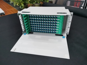 Marco de Panel de distribución de fibra, montaje en estante FTTH 24-96 Core SC/FC/LC, Panel de parche de fibra óptica/caja de terminación/ODF - Product Image 6