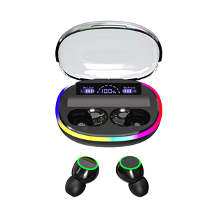 RGB Light Led Display True Wireless Earbuds Stereophone Head-Telephone for <strong>Apple</strong> and Android Tws Earphone with Power Bank - Product Image 4